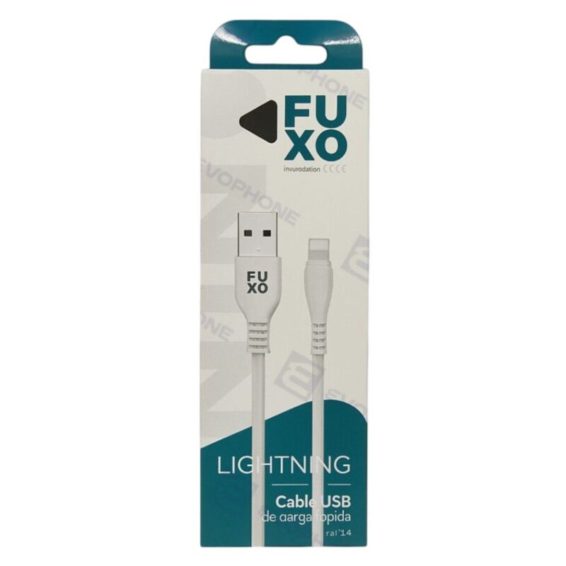 CABLE FUXO 2.4A iPhone Lightning - COMBO x10 Un.