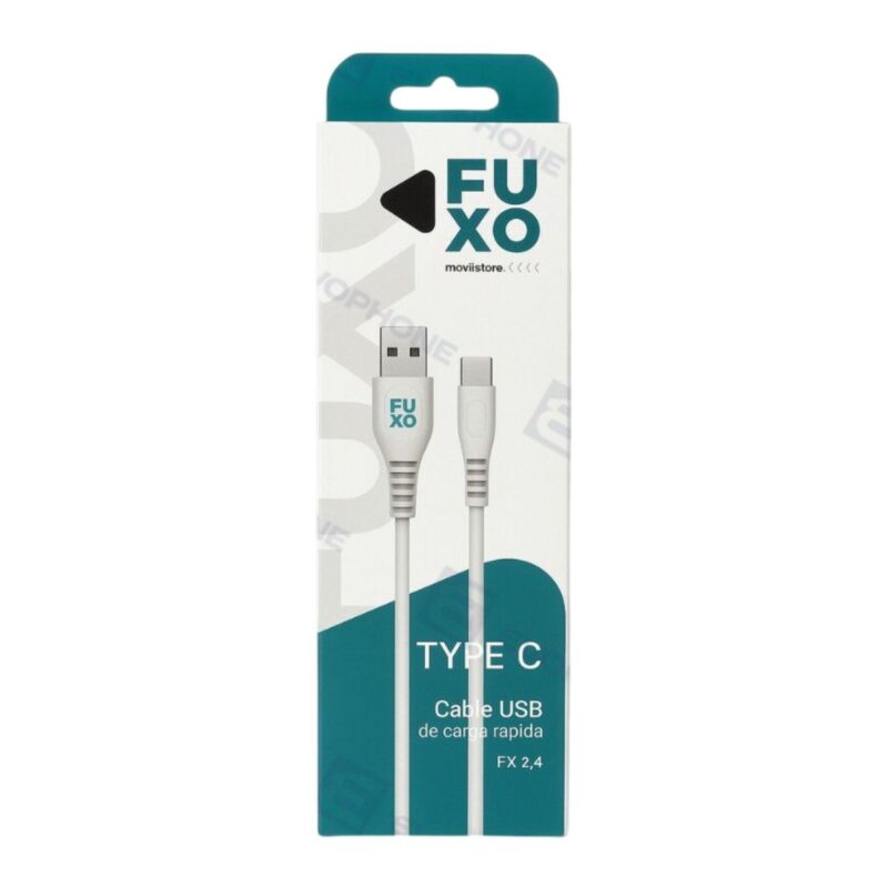 CABLE USB FUXO 2.4A – Tipo C